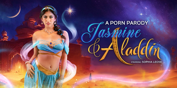 Jasmine and Aladdin (A Porn Parody) – Sophia Leone – VR Conk