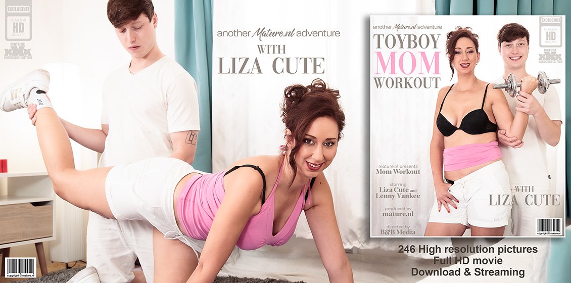 Toyboy Mom Workout – Liza Cute, Lenny Yankee – Mature.NL