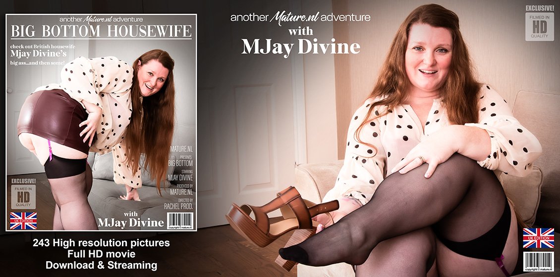 Big Bottom Housewife – MJay Divine – Mature.NL